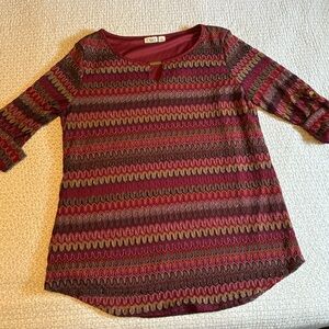 Cato Multicolor Blouse ‎ 3/4 Sleeve